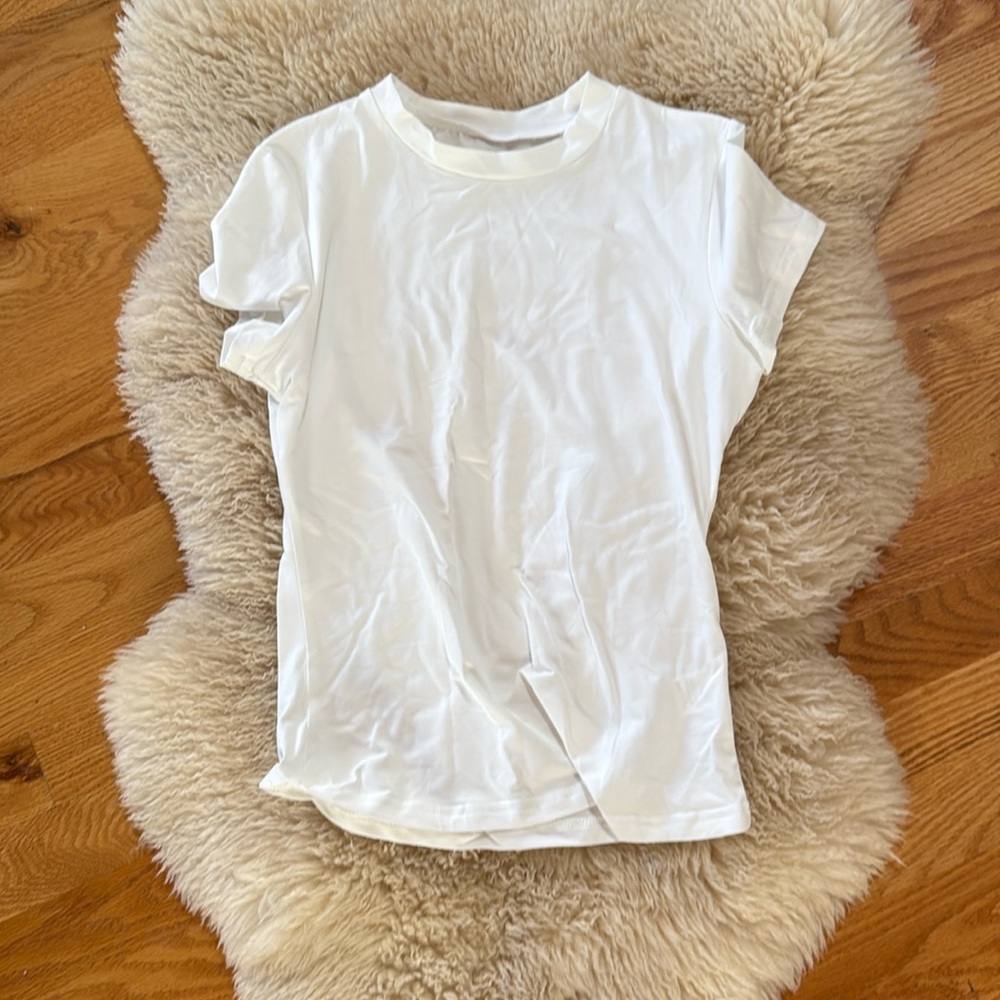 Classic White Short Sleeve Tee